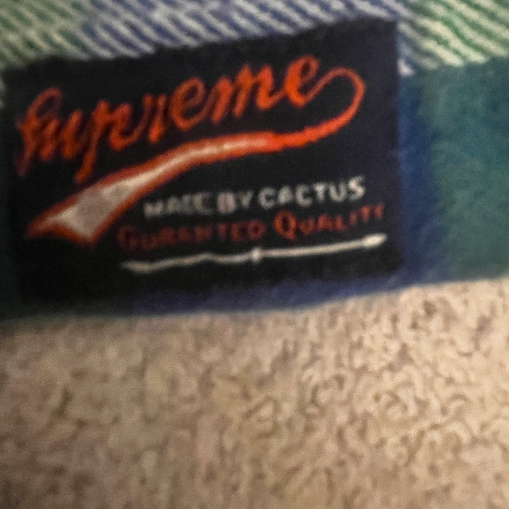Upcycled Nirvana Plaid Flannel Shirt - Picture 6 of 9